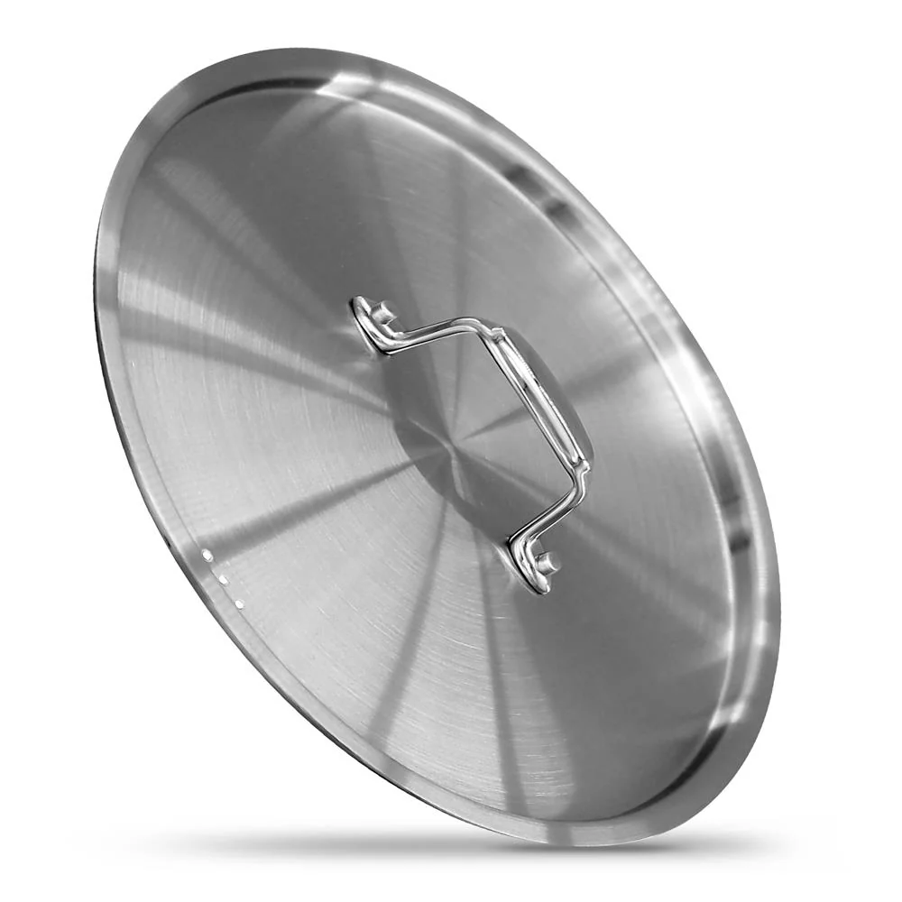 Lid For 12 Quart Stockpot - Stainless Steel Lid, Works With Model Number: Ncspt12Q