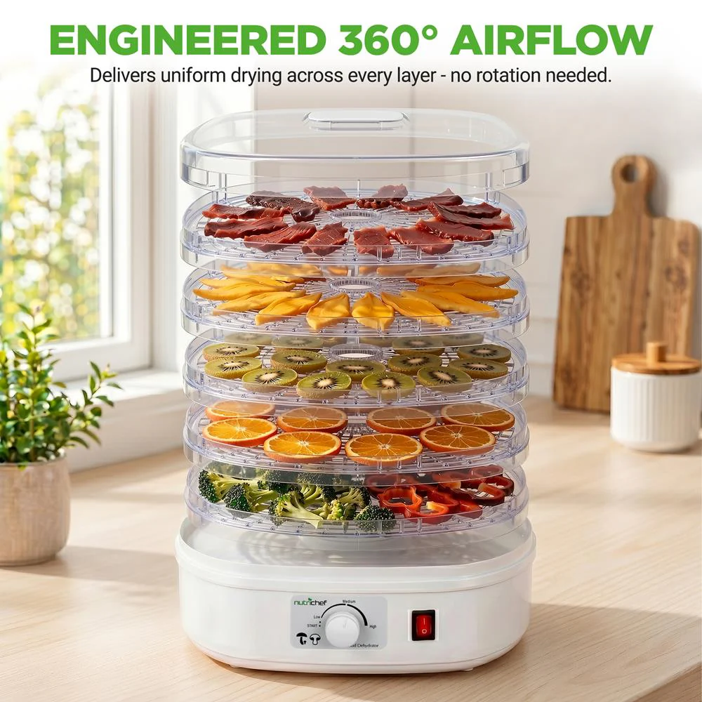 Electric Countertop Food Dehydrator, Food Preserver - Image 6