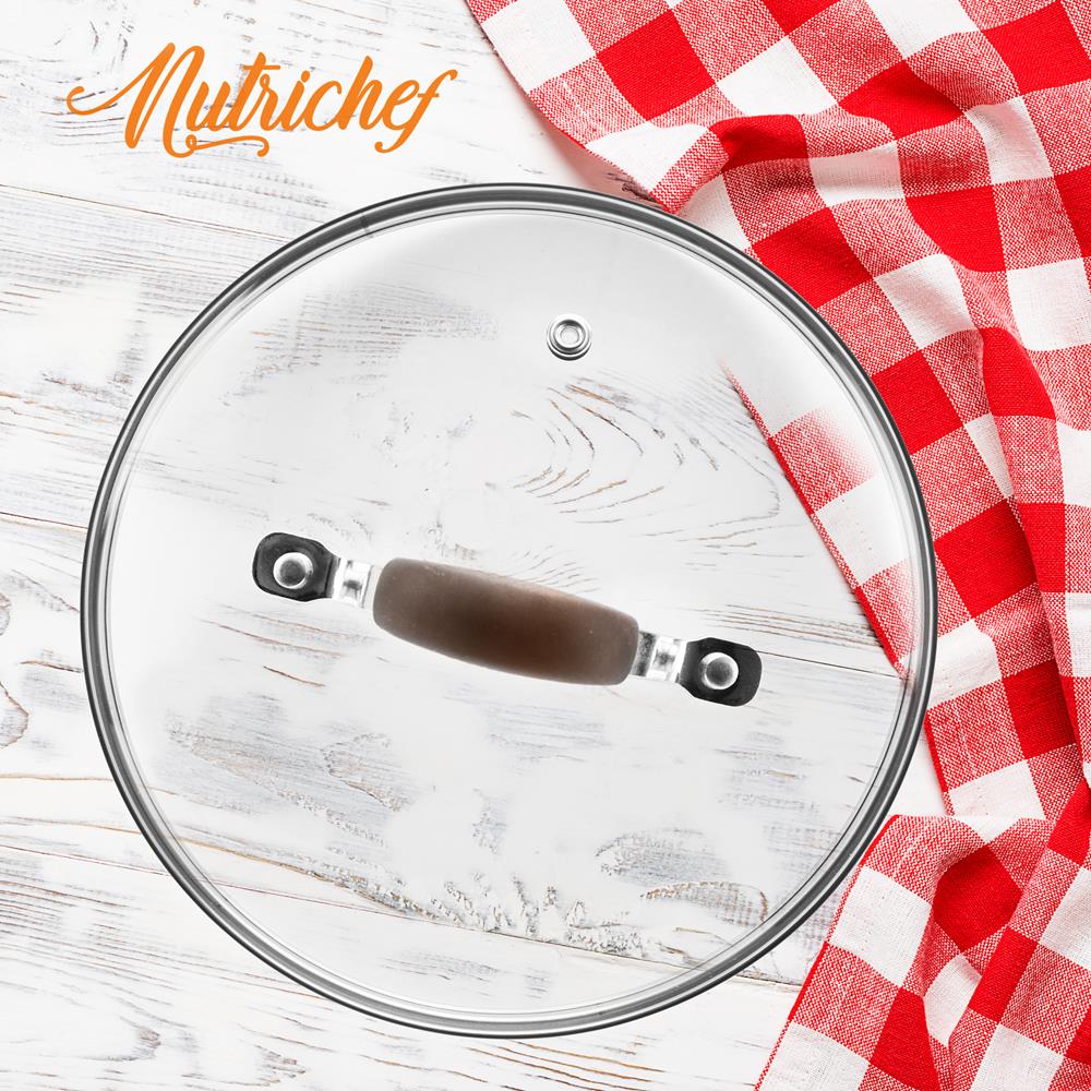 Cooking Pot Lid - See-Through Tempered Glass Lids, 2.5 Quart (Works With Models: Nccw14Sbr & Nccw20Sbr) - Image 5