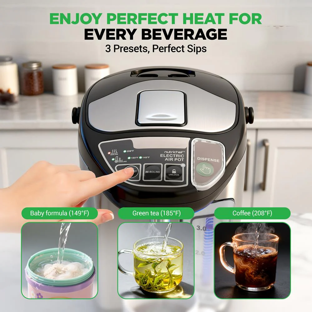 Electric Water Boiler 5L Instant Heating Stainless Steel - Image 3