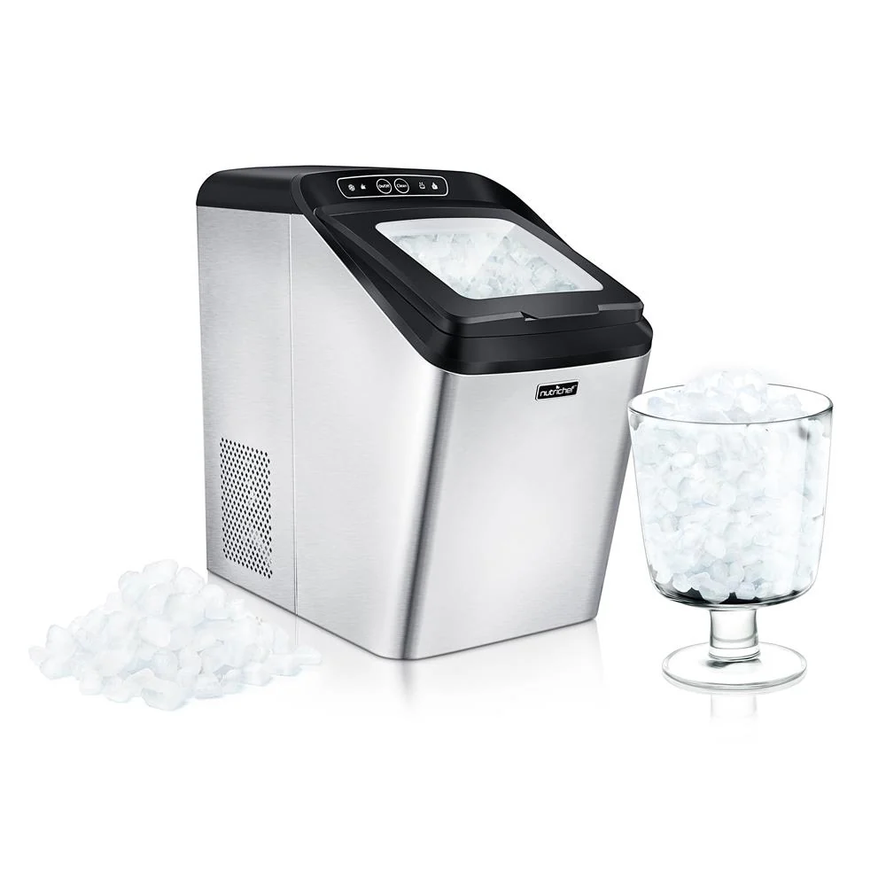 Countertop Nugget Ice Maker - Fast 26 lbs/Day, Stainless Steel