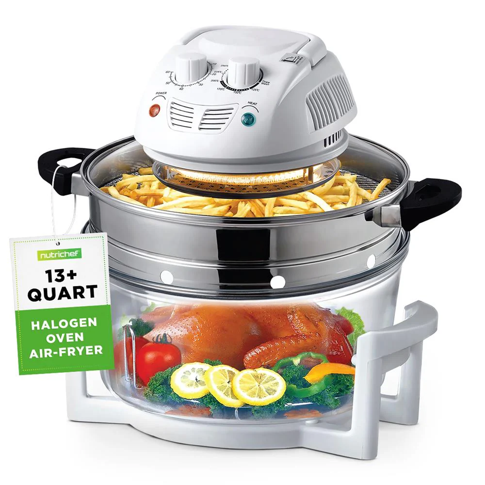 Halogen Oven Air-Fryer / Infrared Convection Cooker, Healthy Kitchen Countertop Cooking