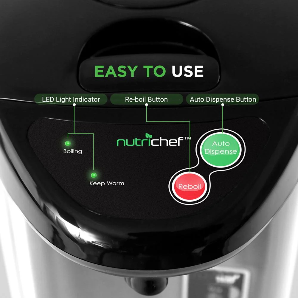 Electric Water Boiler - Quick Heating, Stainless Steel, 3.38 QT - Image 11