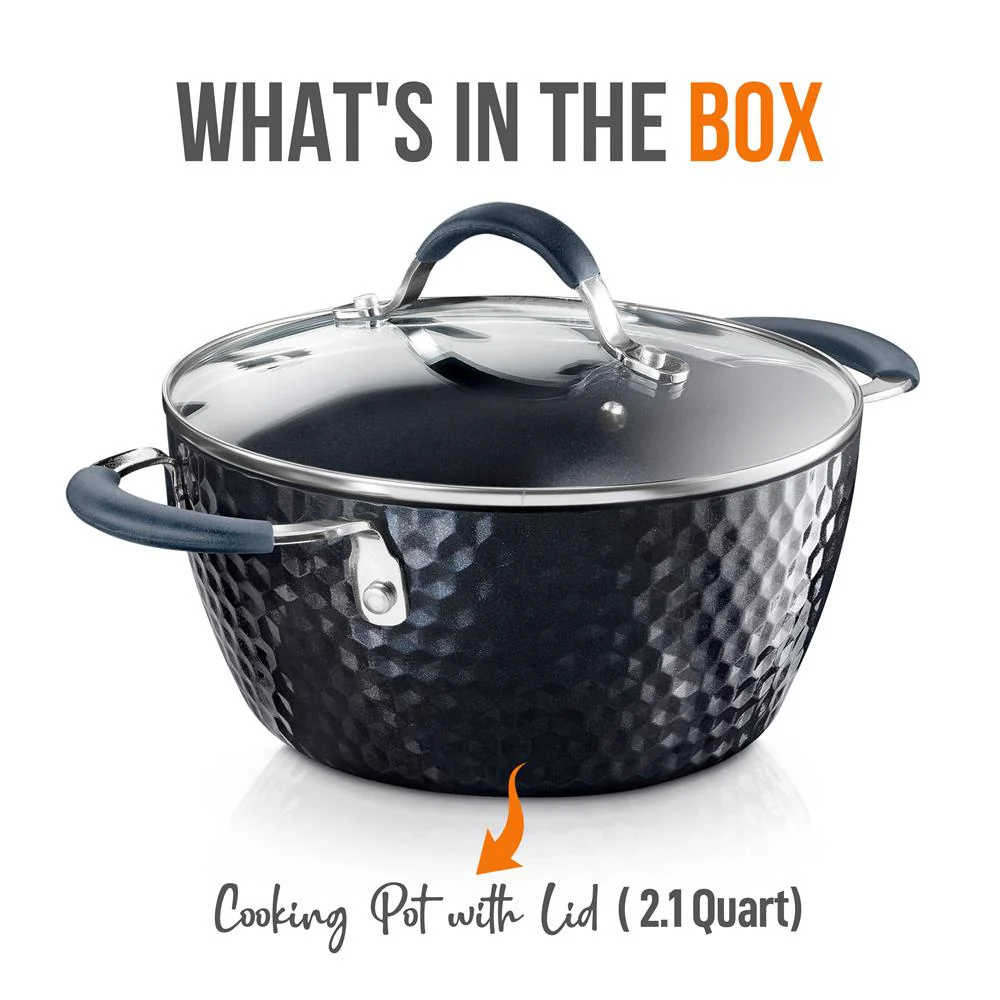 Dutch Oven Pot With Lid - Non-Stick High-Qualified Kitchen Cookware, 3.6 Quart (Works With Model: Nccw11Ds) - Image 7
