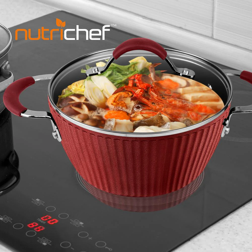 Cooking Pot With Lid - Non-Stick High-Qualified Kitchen Cookware, 2.1 Quart (Works With Model: Nccw11Rdl) - Image 6