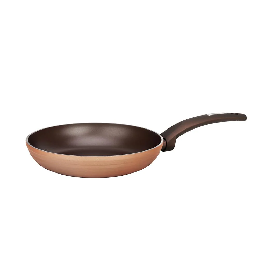11'' Large Fry Pan - Non-Stick Stylish Kitchen Cookware With Coffee Inside And Brown Outside (Works With Model: Nccw12Brw)