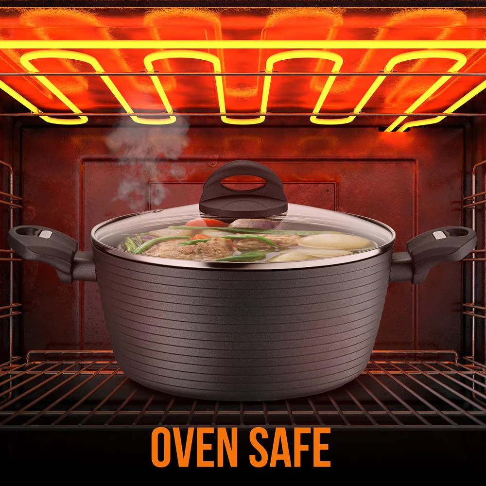Dutch Oven Pot Lid - See-Through Tempered Glass Lids (Works With Model: Nccw12S) - Image 5