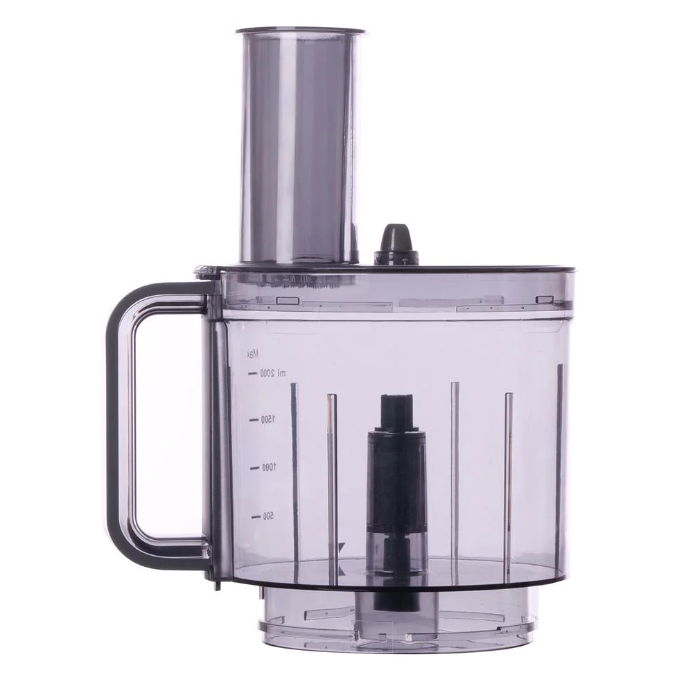 Food Processor Bowl, Cover And Pusher - Replacement Parts For Nutrichef Multifunction Food Processor Model Number: Ncfpg9 (Gray)